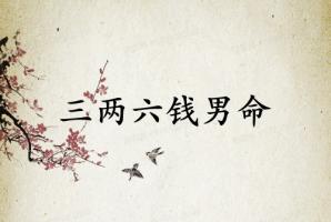 三兩六錢(qián)男命最正確的解釋