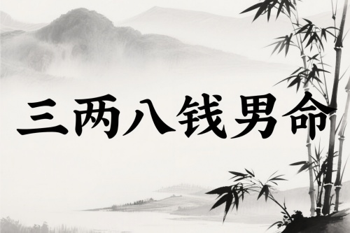 三兩八錢男命詳細解釋一生