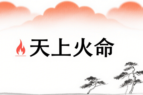 天上火命男人的命運