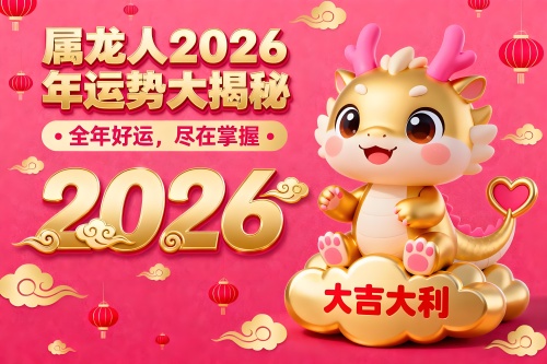 屬龍人2026年全年運(yùn)勢運(yùn)程詳解