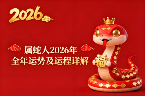 屬蛇人2026年全年運勢運程完整版