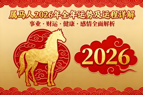 屬馬人2026年運勢及運程每月運程