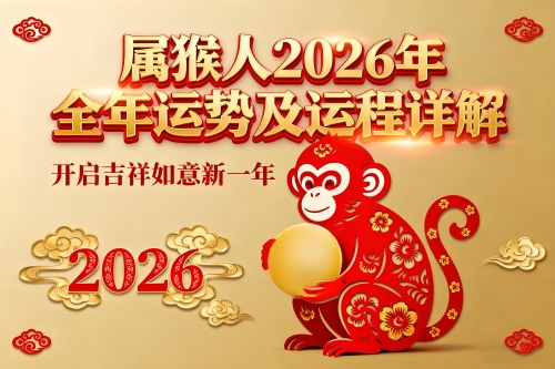屬猴人2026年全年運(yùn)勢(shì)及運(yùn)程詳解