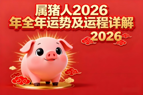 屬豬人2026年全年運勢及運程詳解