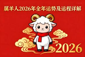 屬羊人2026年全年運勢運程完整版