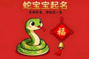 屬蛇男孩名字最佳用字