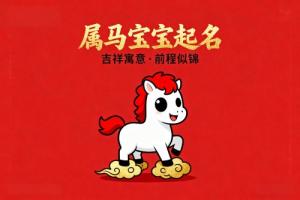 2026馬年最旺男孩名字