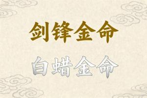劍鋒金命和白蠟金命結(jié)婚好么