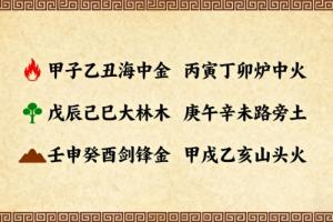 八字納音五行是什么意思